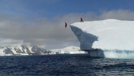 Antarktis base-jump