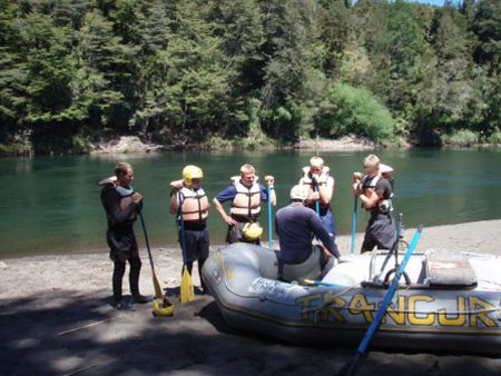 Rafting holdet