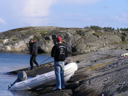 Lille fisketur i det svenske